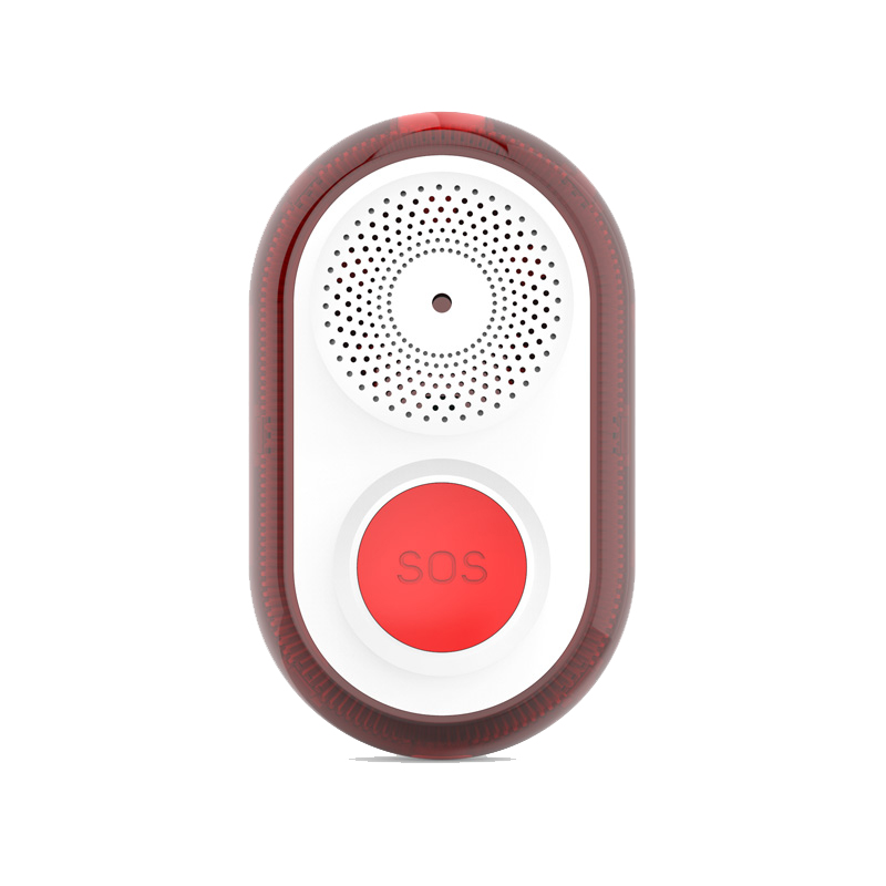 NB-IoT One click Help Sound and Light Alarm